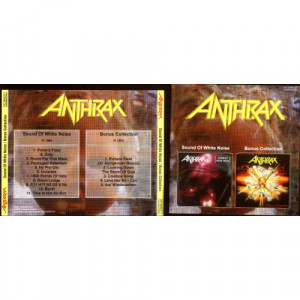 ANTHRAX - Sound Of White Noise/ Bonus Collection (2LP's in 1CD)(Remastered ) - CD - CD - Album