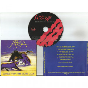 ARENA - Songs From The Lion's Cage (rare early Russian edition from 1995) - CD - CD - Album