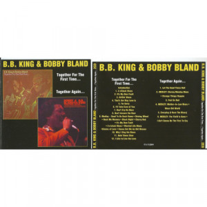 B.B. KING & BOBBY BLAND - Together For The First Time/ Together Again - 2CD - CD - Album