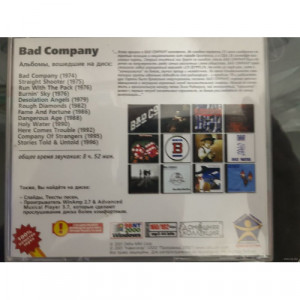BAD COMPANY - Collection including following full album:  Bad Company,Straight Shooter, Run Wi - CD - Album