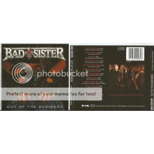 BAD SISTER - Out Of The Business (8page booklet with lyrics) - CD - CD - Album