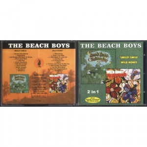 BEACH BOYS, THE - Smiley Smile/ Wild Honey + 6bonus trk (2LP's in 1CD)(remastered) - CD - CD - Album