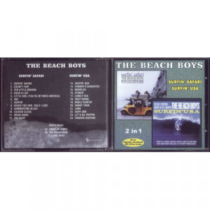 BEACH BOYS, THE - Surfin' safari/ Surfin' U.S.A. + 3bonus trk (2LP's in 1CD)(remastered) - CD - CD - Album