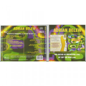BELEW, ADRIAN - The Guitar As Orchestra/ Op Zop Too Wah (2CD-SET)(12page booklet) - 2CD - CD - Album