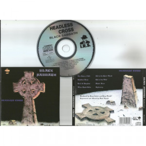 BLACK SABBATH - Headless Cross + bonus hidden track (Cloak And dagger)(8page booklet with lyrics - CD - Album