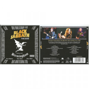 BLACK SABBATH - The End (4 February 2017 - Birmingham)(20page booklet) - 2CD - CD - Album