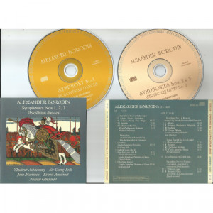 BORODIN, ALEXANDER - Symphony No. 1/ Symphony No. 2 - 2CD - CD - Album