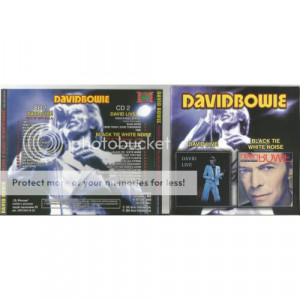 BOWIE, DAVID - David Live/ Black Tie White Noise (2LP's in 1CD) - 2CD - CD - Album
