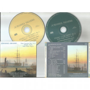 BRAHMS, JOHANNES - Piano Concertos Nos. 1 & 2, Ballades, Op. 10, Piano Pieces, Op. 76 - 2CD - CD - Album