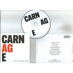 CAVE, NICK & WARREN ELLIS - Carnage (12page booklet with lyrics, jewel case edition) - 2CD - CD - Album