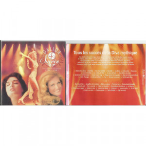 DALIDA - 40 Succes En Or (2CD-set)(GOLD discs)(20page booklet)(40 trk) - 2CD - CD - Album