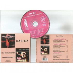 DALIDA - Ca Me Fait Rever/ Gigi In Paradisco + 4bonus tracks (all on 1CD) - CD - CD - Album