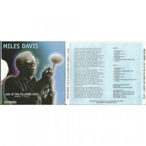 DAVIS, MILES - Live At The Fillmore East, 07.03.1970 (limited edition) - 2CD - CD - Album