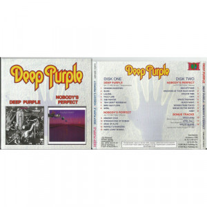 DEEP PURPLE - Deep Purple (April)/Nobody's Perfect, Part 1/Nobody's Perfect , part 2 + 3 bonus - CD - Album