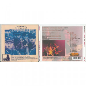 DEEP PURPLE - Live At Long Beach 1976 (2CD, 12page booklet, jewel case edition) - 2CD - CD - Album