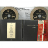 EMERSON, LAKE & PALMER - Works (Japan mini-vinyl replica CD in TRIPLE gatefold cardsleeve, English-Japane