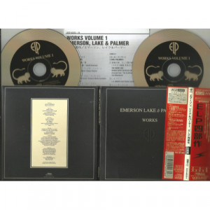 EMERSON, LAKE & PALMER - Works (Japan mini-vinyl replica CD in TRIPLE gatefold cardsleeve, English-Japane - CD - Album