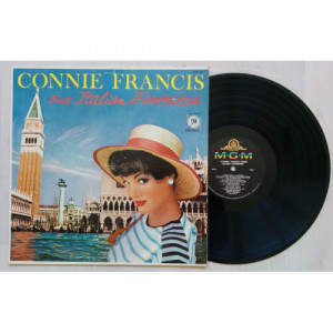 FRANCIS, CONNIE - Sings Italian Favourites (cardboard cover)(mono) - LP - Vinyl - LP