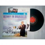 GOODMAN, BENNY - In Brussels Vol. 1 (stereo, cardboard cover in near mint, sharp corners!) - LP