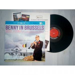 GOODMAN, BENNY - In Brussels Vol. 1 (stereo, cardboard cover in near mint, sharp corners!) - LP - Vinyl - LP