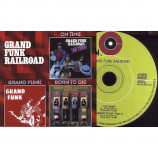 GRAND FUNK RAILROAD - On Time/ Grand Funk/ Born To Die (3LP's in 2CD) - 2CD