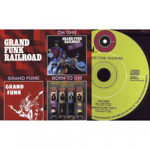 GRAND FUNK RAILROAD - On Time/ Grand Funk/ Born To Die (3LP's in 2CD) - 2CD - CD - Album