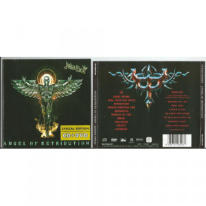 JUDAS PRIEST - Angel Of Retribution(16page booklet with lyrics) + DVD (Live Documentary from 'R - CD - Album