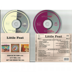 LITTLE FEAT - Down On The Farm/ Let It Roll/ Ain't Had Enough Fun (3 in 2CD)(12page booklet) - - CD - Album