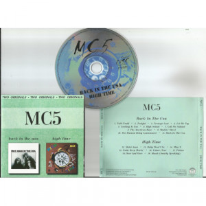 MC5 - Back In The USA/ High Time (2 on 1CD) - CD - CD - Album