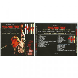 MCCARTNEY, PAUL - Arizona Soundchecks 1990 (un Devil Stadium, Phoenix, April 4, 1990 + Cactus Club - CD - Album