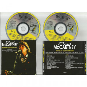 MCCARTNEY, PAUL - Berkeley Concert 1990 (Memorial Stadium, April 1, 1990, stage mix) - 2CD - CD - Album