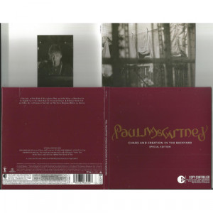 MCCARTNEY, PAUL - Chaos And Creation In The Backyard (CD+DVD in gatefold triple foldout cardsleeve - CD - Album