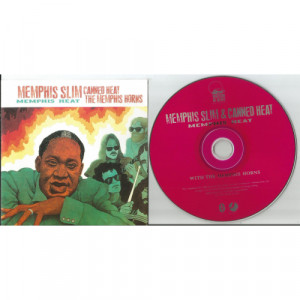 MEMPHIS SLIM AND CANNED HEAT With The Memphis Horns  Memphis Heat - The Memphis Horns (no back cover) - CD - CD - Album