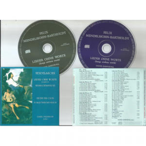 MENDELSSOHN, FELIX - Lieder Ohne Worte (Complete)/ Wehnachtsstuecke - 2CD - CD - Album