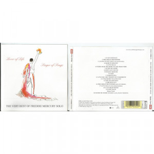 MERCURY, FREDDIE - Lover Of Life - Singer Of Songs bonus track (The Very best Of Freddie Mercury So - CD - Album