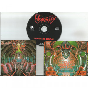 MONSTROSITY - Imperial Doom (8page booklet with lyrics) - CD - CD - Album