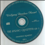 MOZART, WOLFGANG Amadeus - The String Quartets CD3 (the disc obly, no booklets) - CD