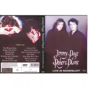 PAGE, JIMMY & ROBERT PLANT - Live In Rockpalast (PAL, 95min) - DVD - DVD - DVD