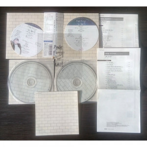 PINK FLOYD - The Wall (mini-vinyl replica double CD gatefold cardsleeve, OBI, plastic printed - CD - Album