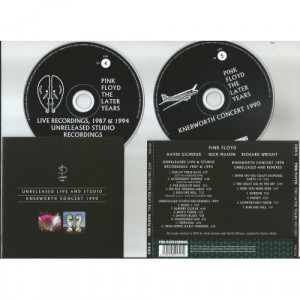 PINK FLOYD - Unreleased Live And Studio Recordings 1987-1994/ Knebworth Concert 1990 - 2CD - CD - Album