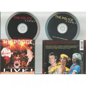 POLICE, THE - Live! (jewel case edition, 10page foldout booklet) - 2CD - CD - Album