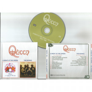 QUEEN - A Night At The Opera/ The Works (2 on 1CD) - CD - CD - Album