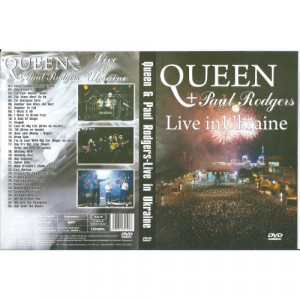 QUEEN + Paul Rodgers - Live In Ukraine (PAL, 120 min) - DVD - DVD - DVD