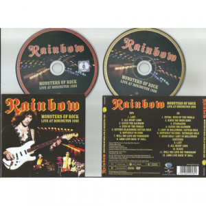 RAINBOW - Monsters Of Rock Live At Donington 1980 (CD+DVD, (12page booklet with lyrics) -  - CD - Album