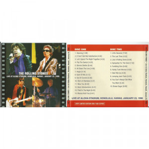 ROLLING  STONES, THE - Live at Aloha Stadium, Honolulu, Hawaii (23.01.1998)(LIMITED TO 500) - 2CD - CD - Album