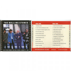 ROLLING  STONES, THE - Live at Rose Garden, Portland, Oregon, January 31,  1998 (LIMITED TO 500) - 2CD - CD - Album