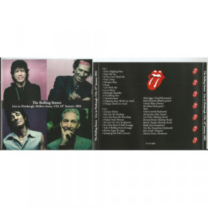 ROLLING  STONES, THE - Live In Pittsburgh, Melon Arena, USA (10.01.2003)(LIMITED TO 500) - 2CD - CD - Album