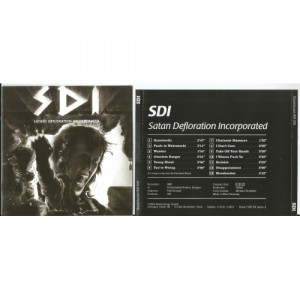 S.D.I. - Satans Defloration Incorporated (8page booklet with lyrics) - CD - CD - Album