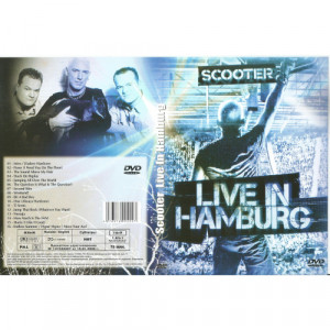 SCOOTER - Live In Hamburg  (34tracks, 140min, region free) - DVD - DVD - DVD