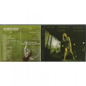 SONIC YOUTH - Battery Park, New York,04.07.2008 (River To River Festival)/ Paris 19.04.2006 (L - CD - Album